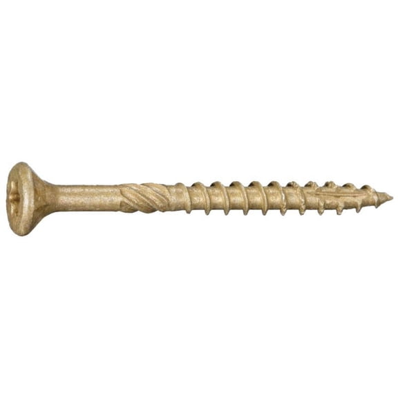 9 x 2" Star Drive Tan Deck Saberdrive Screws 5 lb. Box (620 pcs.)