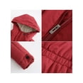 thumbnail image 6 of Lumento Women Winter Parkas Coat Causal Hooded Jacket Thicken Fleece Overcoat Outerwear, 6 of 6