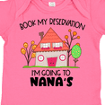 thumbnail image 4 of Inktastic Book my Reservation I'm Going To Nana's- House Boys or Girls Baby Bodysuit, 4 of 5