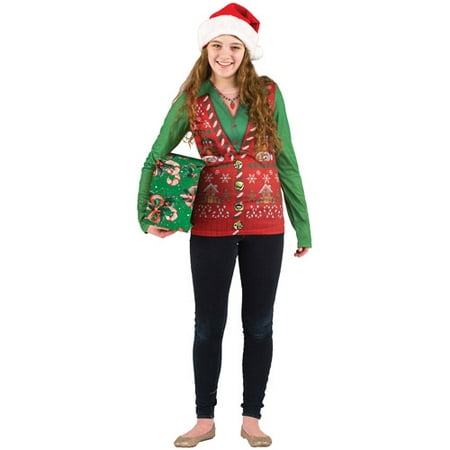 Ugly Christmas Vest Adult Accessory