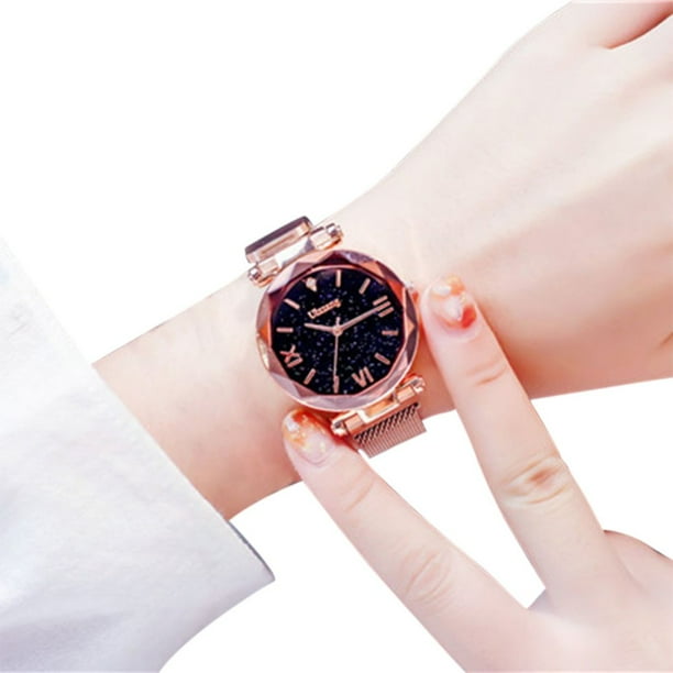Starry sky watch rose gold hotsell