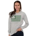thumbnail image 4 of St Patrick's Day Irish-American Pride Long Sleeve TShirt Men Women Brisco Brands M, 4 of 6