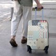 thumbnail image 3 of Pioneer Flower Floral Print Pattern Luggage Cover Fashion Suitcase Cover Baggage Covers Fit 25-28 Inch Luggage (Go Travel), 3 of 5