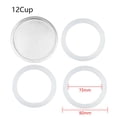 thumbnail image 4 of MYG 3 Silicone Seals And 1 Aluminum Filter For Espresso Pot Moka Pot Accessories, 4 of 9