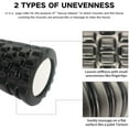 thumbnail image 2 of Foam Roller - 2 in 1 Trigger Point Exercise Roller, High Density Muscle Roller with Carry Bag for Deep Tissue Massage, Physical Therapy & Relaxing, 2 of 5