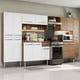 thumbnail image 5 of Cocina Integral Completa 325cm Emilly Joy Madesa - Marrón/Blanco, 5 of 8