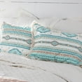 thumbnail image 6 of Phoenix Ruffle Turquoise Quilt Set, 6 of 6