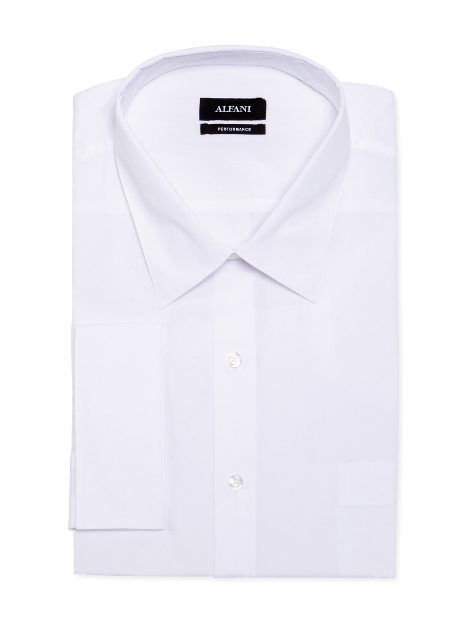 Alfani Mens French Cuff Button Up Dress 