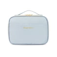thumbnail image 1 of Empresa a prueba de agua Bolsa de cosméticos Toalla de toalla de aseo Dispensador de botella Dispensador Bolsa de maquillaje Holder Hogar Organizador de vacaciones Azul seitruly HA010958-01, 1 of 7