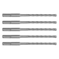 thumbnail image 1 of Brocas para hormigón, 5 piezas, brocas para martillo rotativo, brocas para martillo rotativo, brocas de impacto, rendimiento sólido, 1 of 8