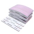 EXLEAF 5/10 Pcs 80/100 Grey Boat Nail File Strong Sandpaper 10pcs 80-80 ...