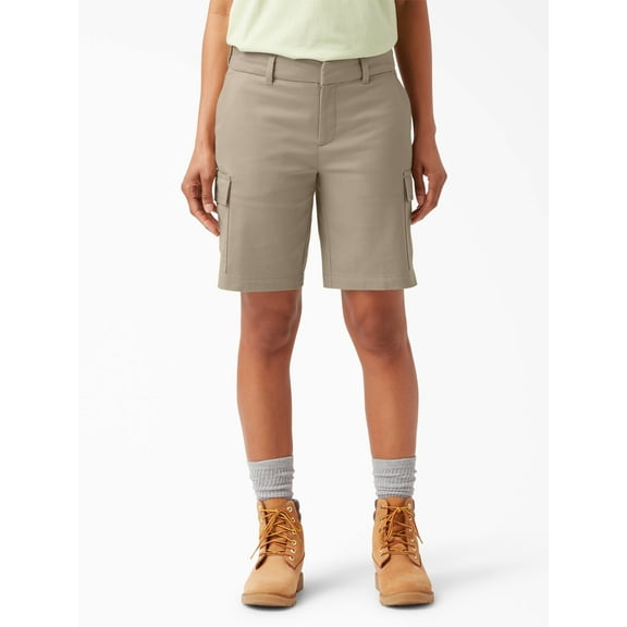 Genuine Dickies Women's Perfectly Slimming FLEX Cargo Shorts