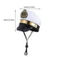 thumbnail image 2 of Sombrero de Capitán Blanco para Disfraz de Halloween y Jardinería, 2 of 8