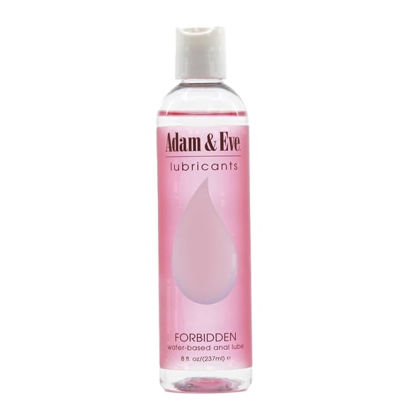 Adam & Eve Water-Based Lube Long-Lasting Water Based Sexual Lubricant 8 oz