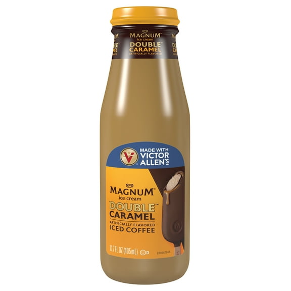 Victor Allen's Magnum Double Caramel Iced Coffee 13.7 oz