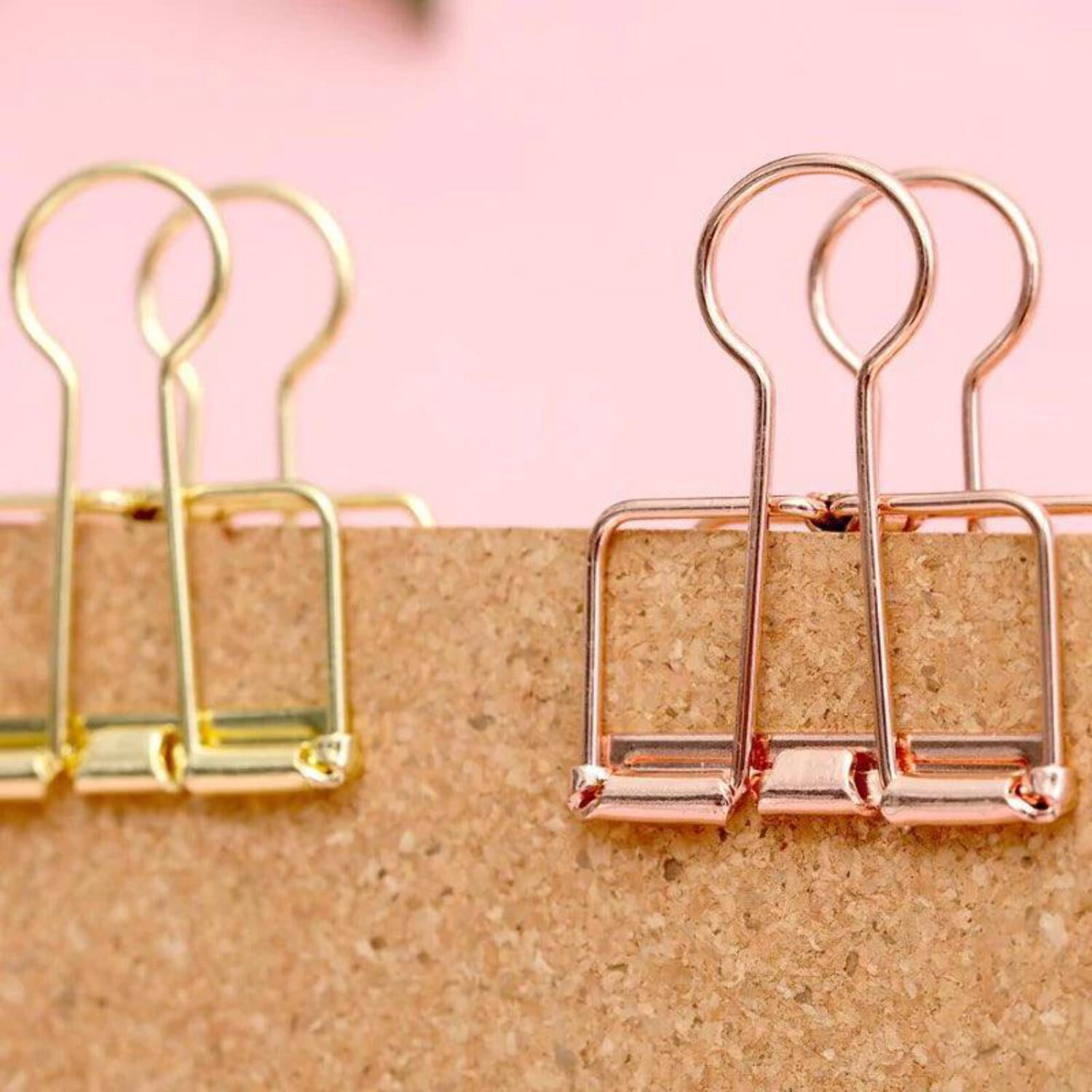 Multitasky Standing Cork Bulletin Board - Rose Gold