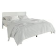 thumbnail image 4 of Castle Place Natural Harmony Wooden King Platform Bed, White, 4 of 10