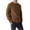 #Coffee, variant on DPTALR Men's Winter Casual Fashion,Solid Color,Long Sleeve,Round-Neck Sweater,Army Green,S