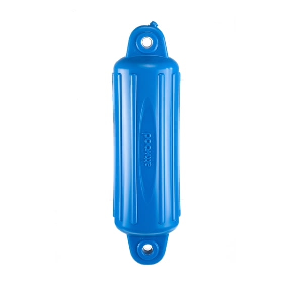 Attwood 9354BD1 SoftSide UV-Resistant Marine Boat Fender, Blue, 4-Inch x 16-Inch