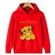 thumbnail image 3 of Sudadera con capucha del Rey León para niños y niñas, con estampado de animales de dibujos animados, Simba, para niños y niñas, 3 of 5