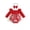 Red-1c, variant on YWIYIUD Toddler Baby Girl Christmas Sets InfantRuffle Long Sleeve Layered Tutu Romper Dress with Socks Headband Holiday Party Princess Dresses Fall Winter Clothes My First Christmas Outfit 6-9 Months
