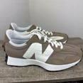 thumbnail image 1 of New Balance 327 'Mushroom Moon' Brown MS327LK1 Mens Size 11, 1 of 6