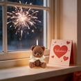 thumbnail image 5 of Loespoir Valentines's Day Bear Scented Candle, Gift Ornament Decorative Candle, Teddy Bear Shaped Scented Wax, For Romantic Ambiance, Gift for Him or Her, Aromatherapy(Coffee), 5 of 6