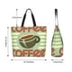 thumbnail image 5 of Fotbe Retro Cover For Coffee Bolsa Tote Estética de Lona con Estampado para Mujer - Bolsa Reutilizable de Hombro Casual para Vacaciones, Compras, Trabajo y Gimnasio, 5 of 8