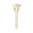 thumbnail image 3 of ANGARA Natural 0.34 Ct. Diamond Fashion Ring in 14K Yellow Gold for Women (Ring Size: 3), 3 of 9