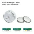 thumbnail image 3 of Unique Bargains 12Pcs Bright LED Tea Light, Yellow Waterproof Flameless Candles Color Change Party Wedding Festivals Decor, 3 of 7
