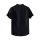 thumbnail image 5 of Camisetas de Manga Larga para Hombre Algodón Europa América Estilo Manga Corta Cuello Botón Blusa, Camisa de Poliéster Unisex, 5 of 6