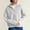 01 Gray, variant on YueHuiYing Womens Long Sleeve Zip Up Sweaters Lightweight Fall Fashion Sweater Jacket Knitted Fall Winter Clothes