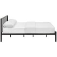 thumbnail image 4 of Modway Gwen Powder Coated Sturdy Steel Full Bed Frame in Brown, 4 of 7
