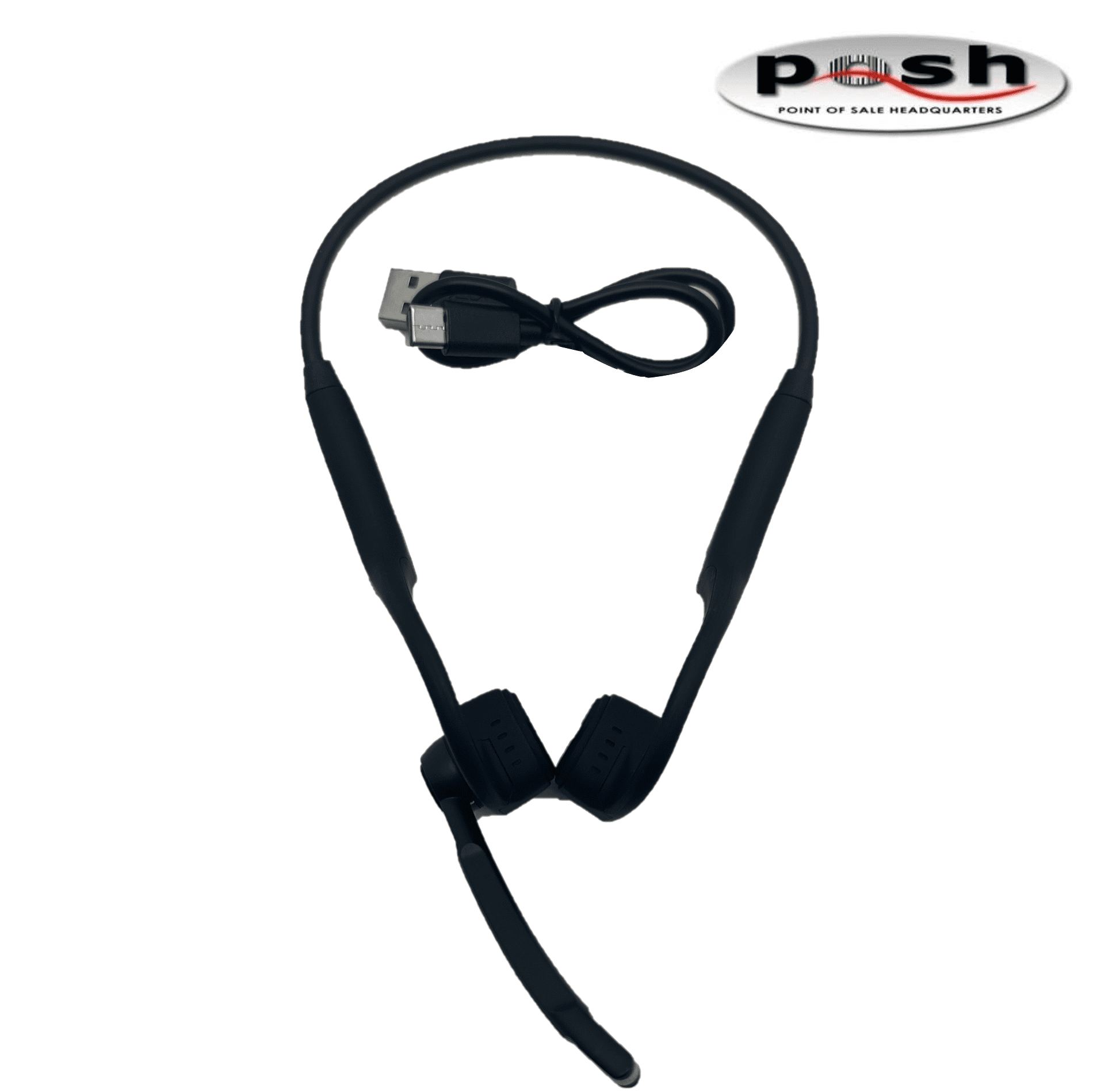 Open Box Zello Bone Conduction Headset - Bluetooth, W/ Boom Mic - Wireless - PN: HS-BTBCPTT