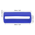 thumbnail image 2 of Uxcell Watch Band Strap Loops Silicone for 28mm Width Watch Band, Blue 4 Pack, 2 of 5