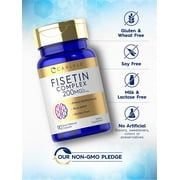 Fisetin Complex | 90 Capsules | Non-GMO and Gluten Free | by Carlyle