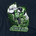 thumbnail image 2 of JLA Green Lantern Green & Gray Women's T Shirt, Navy, Small, 2 of 6
