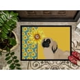 thumbnail image 3 of Summer Sunflowers Cream Pekingese Indoor or Outdoor Mat 18x27 27 in x 18 in, 3 of 5