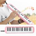 thumbnail image 4 of Melodica, 37 Key Keyboard Soprano Musical Instrument Practice Melodica Instrument, For Kids Beginners Pink, 4 of 8