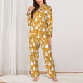 thumbnail image 2 of Wukai Funny goose family Print Women’s Pajama Long Sleeve Sleepwear Soft&nbsp;-Medium, 2 of 7