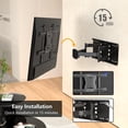 thumbnail image 3 of Soporte de pared para TV BONTEC Full Motion 37-85 pulgadas LED LCD OLED, 3 of 3