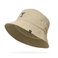 thumbnail image 5 of Dalix Martini Cotton Bucket Hat Lightweight Outdoor Travel Beach Everyday Womens in Sesame Beige L Large, 5 of 5