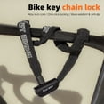 thumbnail image 2 of Bike Lock Heavy Duty Anti-Theft Chain Lock Waterproof with 2 Keys for Bike, Motorcycle, E-Bike,, 2 of 8