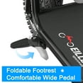 thumbnail image 5 of Pro Electric Scooter Upgraded Version, 500W-750W Motor, Electric Scooter with Seat within 18.75MPH, Electric Scooter with Double Brakes, 12 "Tire Foldable Adult Scooter, 5 of 6