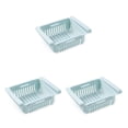 thumbnail image 1 of Advancent Organizador de refrigerador Cajón retráctil Bandeja de huevos Utensilios de cocina Type3 NO3, 1 of 6