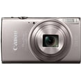 thumbnail image 2 of Canon PowerShot ELPH 360 HS A Digital Camera (Silver) + 64GB Memory + Stabilizing Grip + Software Pack +More(Value Bundle) (International Version), 2 of 8