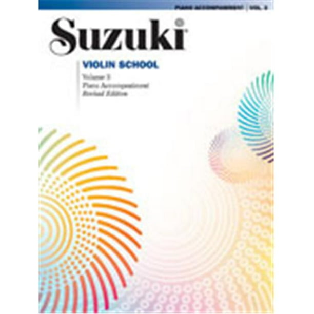Alfred 00-30099 Suzuki École de Violon Piano Acc.- Volume 3 - Livre de Musique