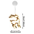 thumbnail image 3 of Window Decorations Snowflake Window Lights With Suction Cup Indoor Lights Outdoor Christmas Net Lights Small Strand Christmas Lights Christmas Lights Clear Battery Operated Christmas Lights 3ft Strand, 3 of 4