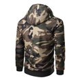 thumbnail image 3 of Chic camuflaje hombres manga larga raglán otoño invierno sudaderas con capucha (verde XXL) Likrtyny Para estrenar, 3 of 4