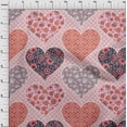 thumbnail image 4 of oneOone Rayon Pale Pink Fabric Florals Fabric For Sewing Printed Craft Fabric By The Yard 56 Inch Wide, 4 of 5